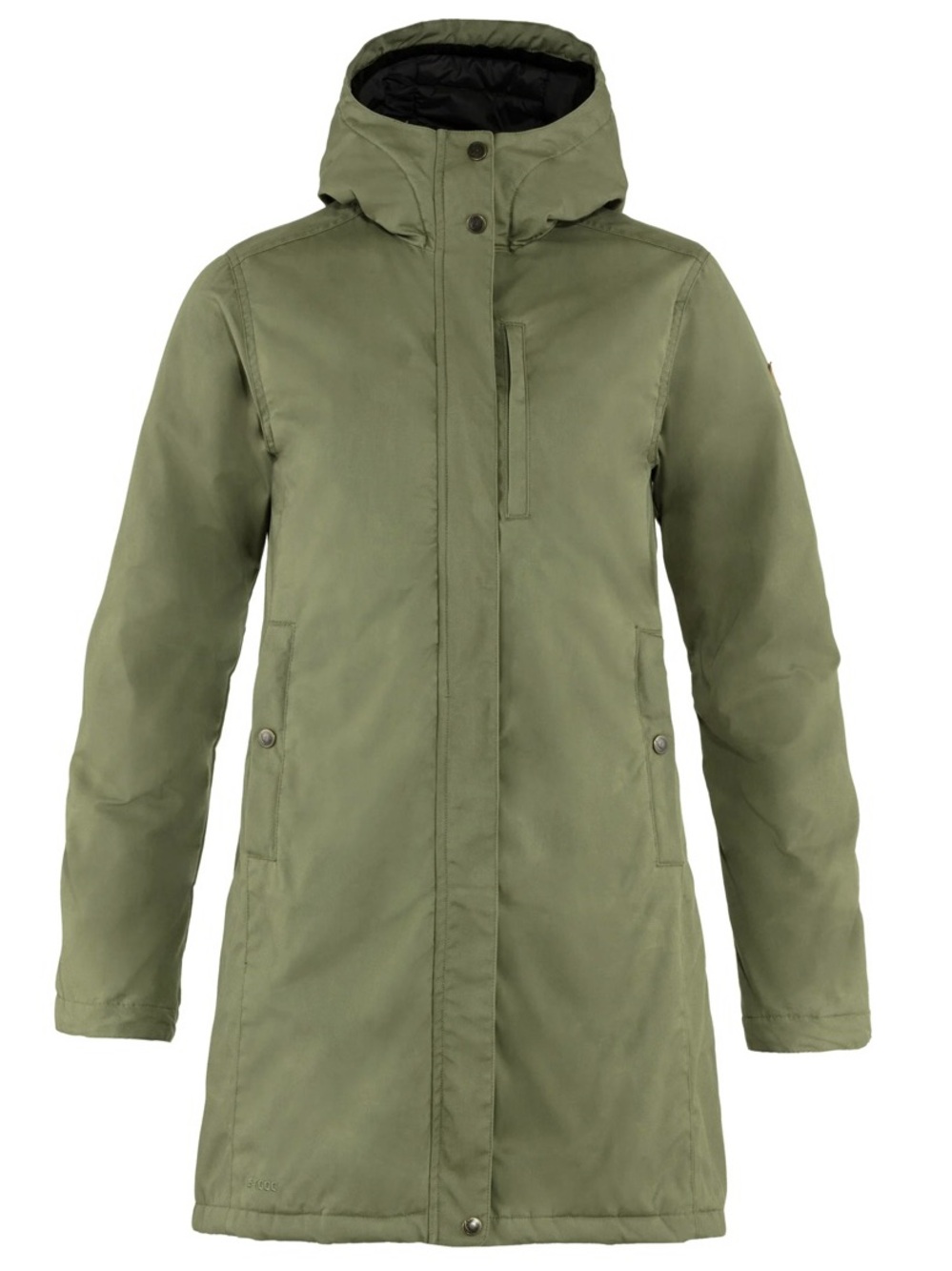 Fjallraven Kiruna Padded Parka W - Green size Small
